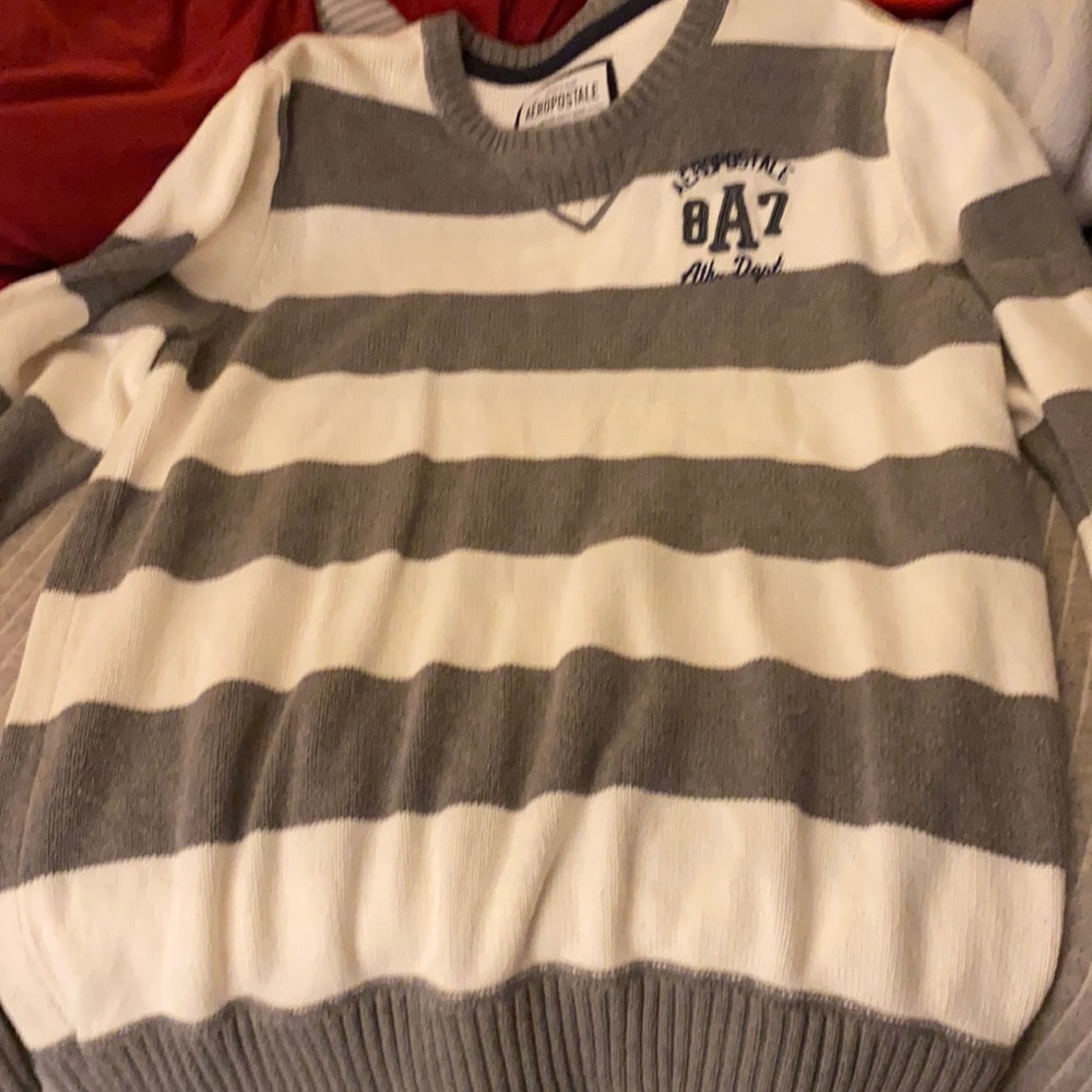 Xl stripped sweater